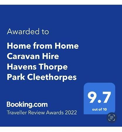 Home From Home Caravan Hire Havens Thorpe Park คลีทอร์ปส์ ภายนอก รูปภาพ